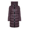 Piumino Donna lungo semi opaco Prugna Peuterey- Francavilla Moda